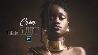 Comment CRÉER des LUTs avec Photoshop une LUT gratuite en description [upl. by Wit56]