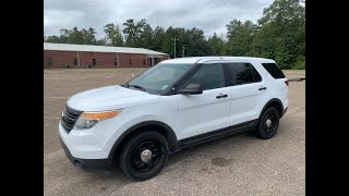 2014 Ford Explorer 4 Door Police Interceptor 4x4 SUV 215533 Miles [upl. by Lraep]