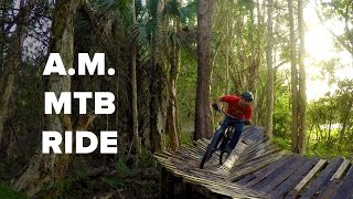 Early Morning MTB ride at Markham Park [upl. by Eceeryt]