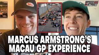 Marcus Armstrong Tells Me Why I Need to Race In the Macau Grand Prix  Speed Street Episode 104 [upl. by Meekar]