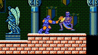 Astyanax NES video game port  full game completion session 🎮 [upl. by Lynnworth432]