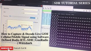 How to Capture amp Decode Live GSM CellularMobile Signal using RTLSDR  GnuRadio  Wireshark [upl. by Slin]