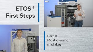 ETOS® First Steps Part 10 Most common mistakes [upl. by Farland]