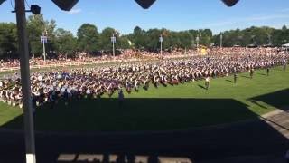 Scotland The Brave 1400 pipers and drummers [upl. by Jaclin]