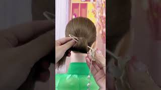 New hairpin 2024  hairstyle beautifullhairstyle shortsfeed [upl. by Neltiak]