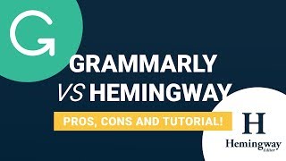 Hemingway Editor vs Grammarly  Pros Cons amp Which You Should Use [upl. by Pegasus]