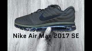 Nike Air Max 2017 SE ‘Cargo KhakiBlack’  UNBOXING amp ON FEET  fashion shoes  2018  4K [upl. by Anits]