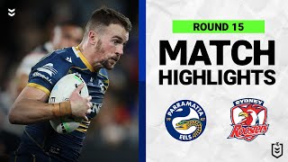 Parramatta Eels v Sydney Roosters  Match Highlights  Round 15 2022  NRL [upl. by Isaacs]