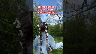 SALKIM TOKA PART2 kelebeksalkımtoka papatyasalkımtoka handmade tokayapımı aboneolurmusun diy [upl. by Htidirem]