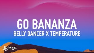 Belly Dancer x Temperature TikTok Remix dont be shy girl go bananza  1 Hour Version [upl. by Netsirc]