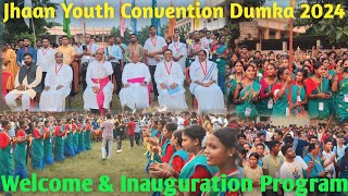 Jhaan Youth Convention Dumka 2024 Welcome amp Inauguration Program  vivek lakra vlogs [upl. by Ethbun]