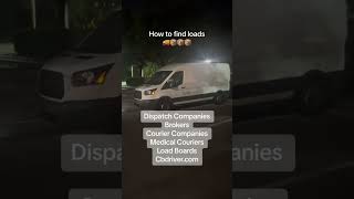 How to find loads for your sprinter van Subscribe to boss up with kae [upl. by Notgnirrab]