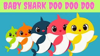 Baby Shark doo doo doo  Baby shark Song and dance  Nursery Rhymes amp Kids song babysharkkidssongs [upl. by Inaja]