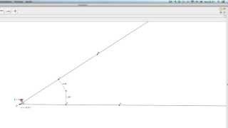 Geogebra la bisectriz como lugar geométrico [upl. by Yerffe]