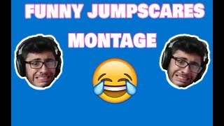 CARRYMINATI FUNNY JUMPSCARES MONTAGE  COMPILATION 1K SUBS SPECIAL [upl. by Broucek]