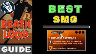 Best SMG Location  Legendary Constancy Automatic  Deathloop How to Get the Best Weapons [upl. by Leunam]