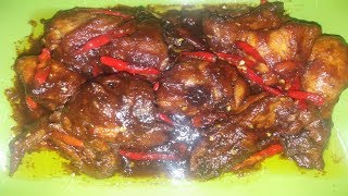 RESEP AYAM KECAP MUDAH DAN ENAK [upl. by Dine]