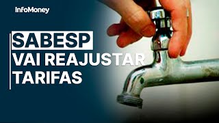 A Sabesp vai reajustar as tarifas em 645 em abril [upl. by Eirrehs]