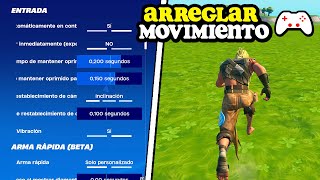 Cómo ARREGLAR MOVIMIENTO de Control🎮✔️ En Fortnite Capitulo 5 [upl. by Ylaek]