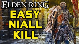 ELDEN RING BOSS GUIDES How To Easily Kill Commander Niall [upl. by Riatsila530]