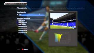 PES 2013 How to build Goodison Park Stadium Everton FC home [upl. by Erna]