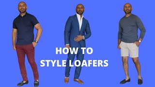 How To Wear Loafers 5 Different Ways [upl. by Tuesday55]