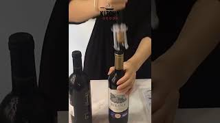 TireBouchon à Air Comprimé 🍷drink food kitchen shorts shortvideo kitchentools [upl. by Holey]