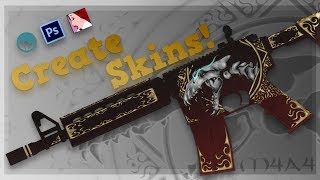 How To Make CSGO Skins By S1lent English Version [upl. by Zednanref]