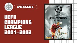 Álbum de figurinhas  UEFA Champions League 20012002 [upl. by Ilarin]