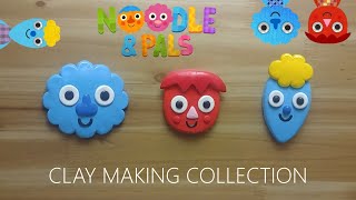 Noodle amp Pals clay cracking making collection 2 국수와 친구들 누들 클레이로 만들기 모음 2 [upl. by Alesram553]