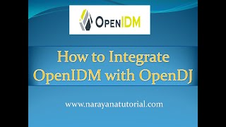 How to Integrate OpenIDM with OpenDJ [upl. by Kellene]