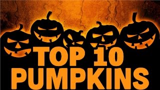 TOP 10 DIY HALLOWEEN PUMPKINS  PUMPKIN CARVING IDEAS VIDEO VlogGrrr [upl. by Mungo]