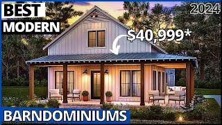 Best Small Modern Barndominium Homes in 2024 [upl. by Eentruok]