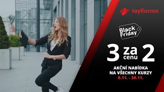 💥 Black Friday u TAYLLORCOX  3 kurzy za cenu 2 [upl. by Devan]