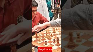 When opponent makes an illegal move chess viralvideo trending shortvideo shorts [upl. by Assitruc]