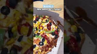 Dominos new Cheese Burst Flavours  india dominospizza dominos dominosstyle pizza streetfood [upl. by Tabor]