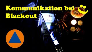 Kommunikation bei Blackout  Notfunk in der Übersicht was bringt CB BOS und PMR Funk [upl. by Kajdan]