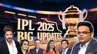 Breaking  IPL Meeting  Mega Auction  SRK vs WADIA  IPL 2025 [upl. by Roma]