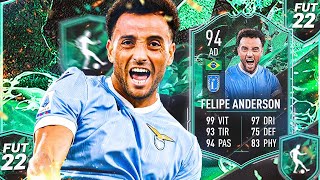 JE TESTE FELIPE ANDERSON 94 SHAPESHIFTERS  rentable ou douille  🇧🇷   FIFA 22 Ultimate Team [upl. by Sada]