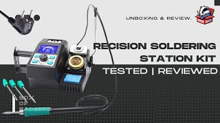 YIHUA 982 Precision Soldering Station Kit with LCD Display amp Quick HeatUp for Micro Soldering [upl. by Stretch]