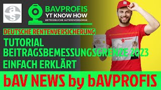 🎥 BEITRAGSBEMESSUNGSGRENZE 2023 TUTORIAL SOZIALVERSICHERUNG 2023 [upl. by Haisi]