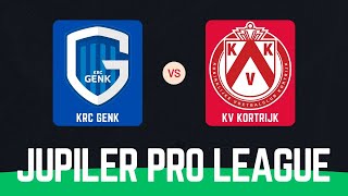 Jupiler Pro League  KRC Genk  KV Kortrijk 07122024 [upl. by Neivad]