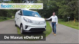 Maxus e Deliver 3  Dé elektrische middelmaat onder de bedrijfswagens  Leasegaragenl [upl. by Ilrahs343]