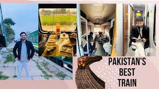 New Green line Train 🚊 AC Business Class  full review and Experience  Karachi to Islamabad [upl. by Arolf]