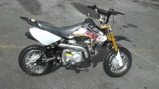 70cc dirtbike semi auto clutch [upl. by Normandy75]