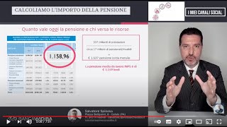 45 CALCOLIAMO LA PENSIONE  Parte 2 [upl. by Jerrol]