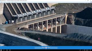 Virtual Tour of the Gatehouse Structure at Oroville Dam Spillway  by Millie Kay [upl. by Hako]