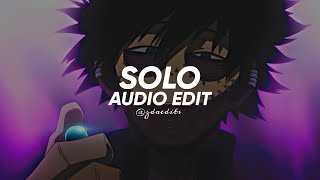 Solo  Prismo ▪︎ EDIT AUDIO [upl. by Wenoa287]