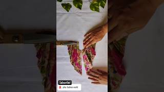 dhoti salwar✂️cutting and stitching salwar shorts youtubeshorts [upl. by Otter]