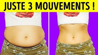 3 Exercices Rapides Pour Les Abdominaux Inférieurs Afin D’avoir un Ventre Plat [upl. by Teerprug]